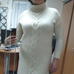 Платье из итальянского мериноса