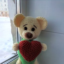 Влюбленный мишутка