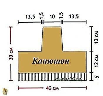 Накидка крючком Накидка крючком