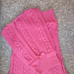 МК " Комплект для девочки спицами!