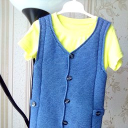 Жилет для внука