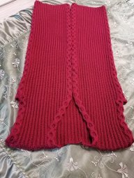 Жилет одним полотном