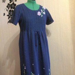 Платье в стиле бохо.