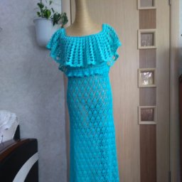 Бирюзовый сарафан