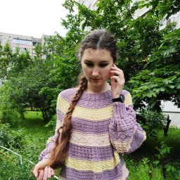 Весенний пуловер с острова Гернси