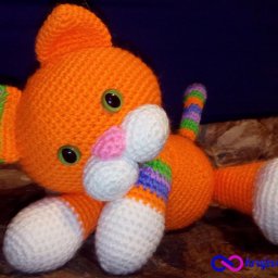Игрушка крючком. Кот или Тигр? Выбирайте!