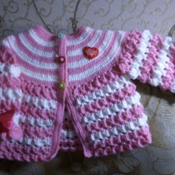 Кофточка для малышки 0-3мес.