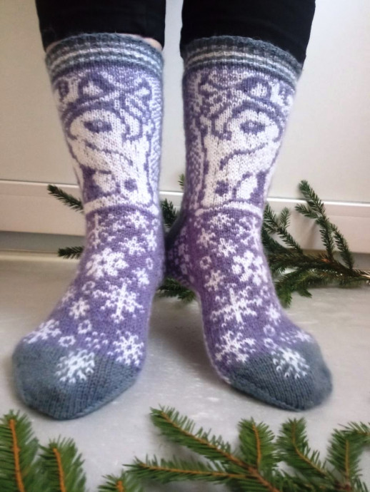 Носочки с символом 2026 года