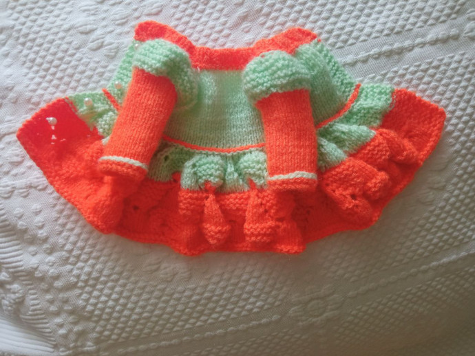 Первый наряд для куклы