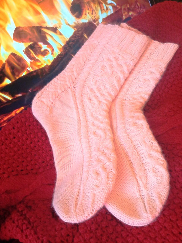 Носочки кельтским узором в подарок Носочки кельтским узором в подарок