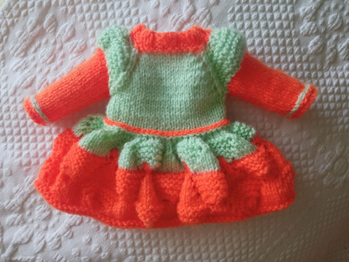 Первый наряд для куклы