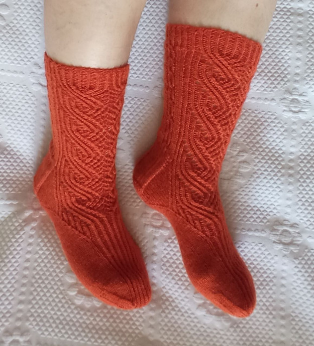 Мои плоды вязания в марафоне sockmadness 2025