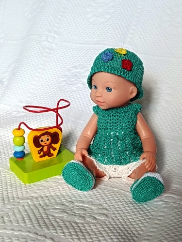 Летний комплект для пупса