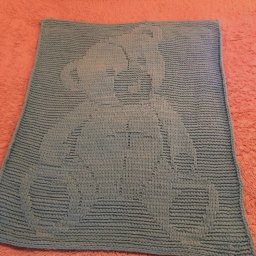 Плед из Alize Puffi Fine