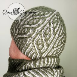 Мужской комплект в технике "Бриошь"