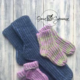 Мои эксперименты в технике "Бриошь". Носочки.