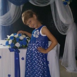 Платье для внучки.