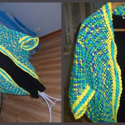 Кардиган-накидка для ранней осени!