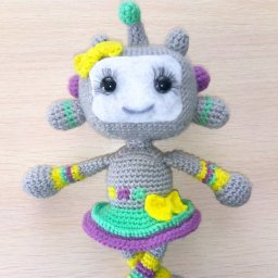 Роботесса -Фея крючком.