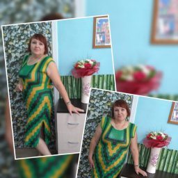 Платье " Перевёрнутая башня" по описанию Лилии Вигнан.