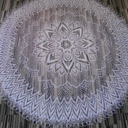 Скатерть крючком