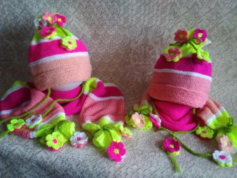 Меняем летние бантики на осенние шапочки