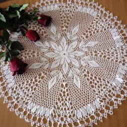 Салфетка крючком