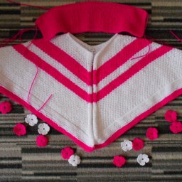 Пончо для малышки