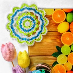 Вязаная еда и не только