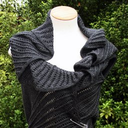 Пятиконечная шаль «Морская звезда»