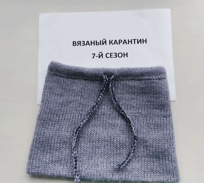 Вдогонку посту ,, Двойная шапочка бини " ( снуд ) Вдогонку посту ,, Двойная шапочка бини " ( снуд )