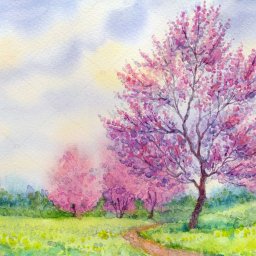 Акварель для Эммы