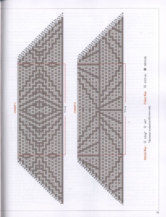 ВЯЗАНИЕ СПИЦАМИ ШАЛЬ ART DECO MOSAIC ВЯЗАНИЕ СПИЦАМИ ШАЛЬ ART DECO MOSAIC