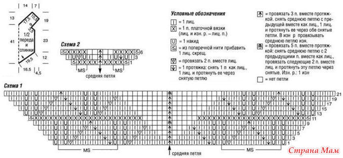 Оригинальный летний топик