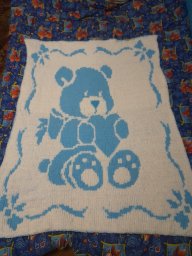 Пледик для внука