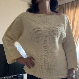 СВИТЕР С ПАЛЬМОЙ,ИДЕЯ ИЗ ИНЕТА