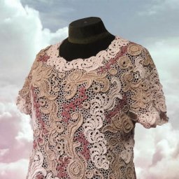 Блуза "В розовых оттенках"