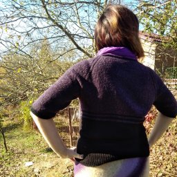 Юбка диагональ