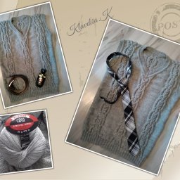 Мужской жилет.