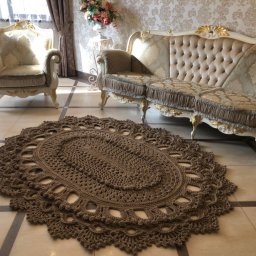 Коврик крючком