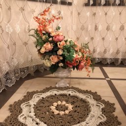 Коврик крючком