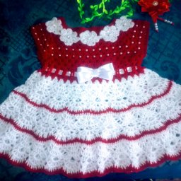 ажурное платьице