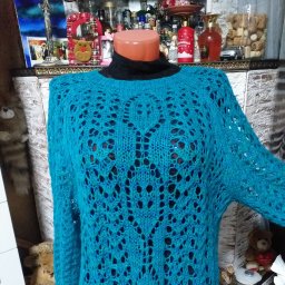 Туника с оригинальной спинкой