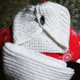 Шапка-чалма и снуд