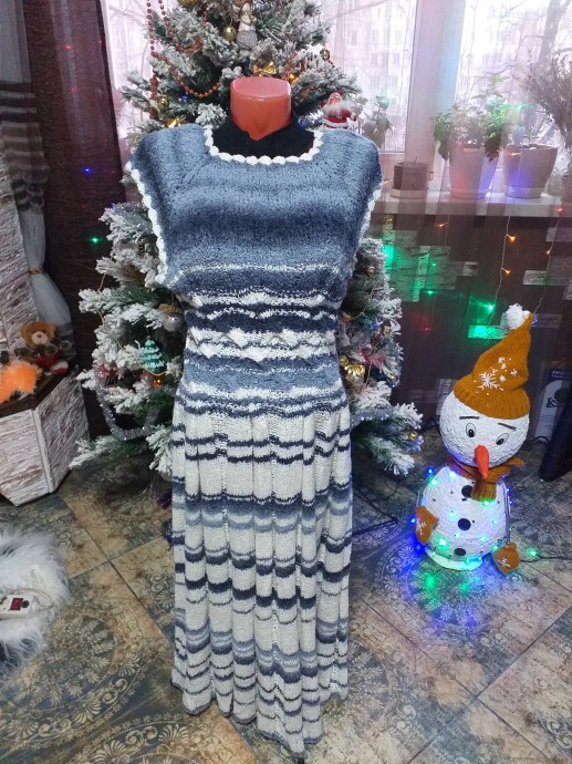 Платье "Зимушка"