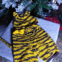 Костюм Тигренка для фотосессии ньюборн