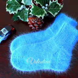 носочки из пуха норочки для любимого внучека)))