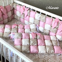 пошив детских бортиков и одеяло