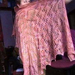 Шаль "Лунная бабочка".