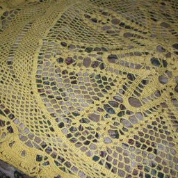 Скатерть овальная.